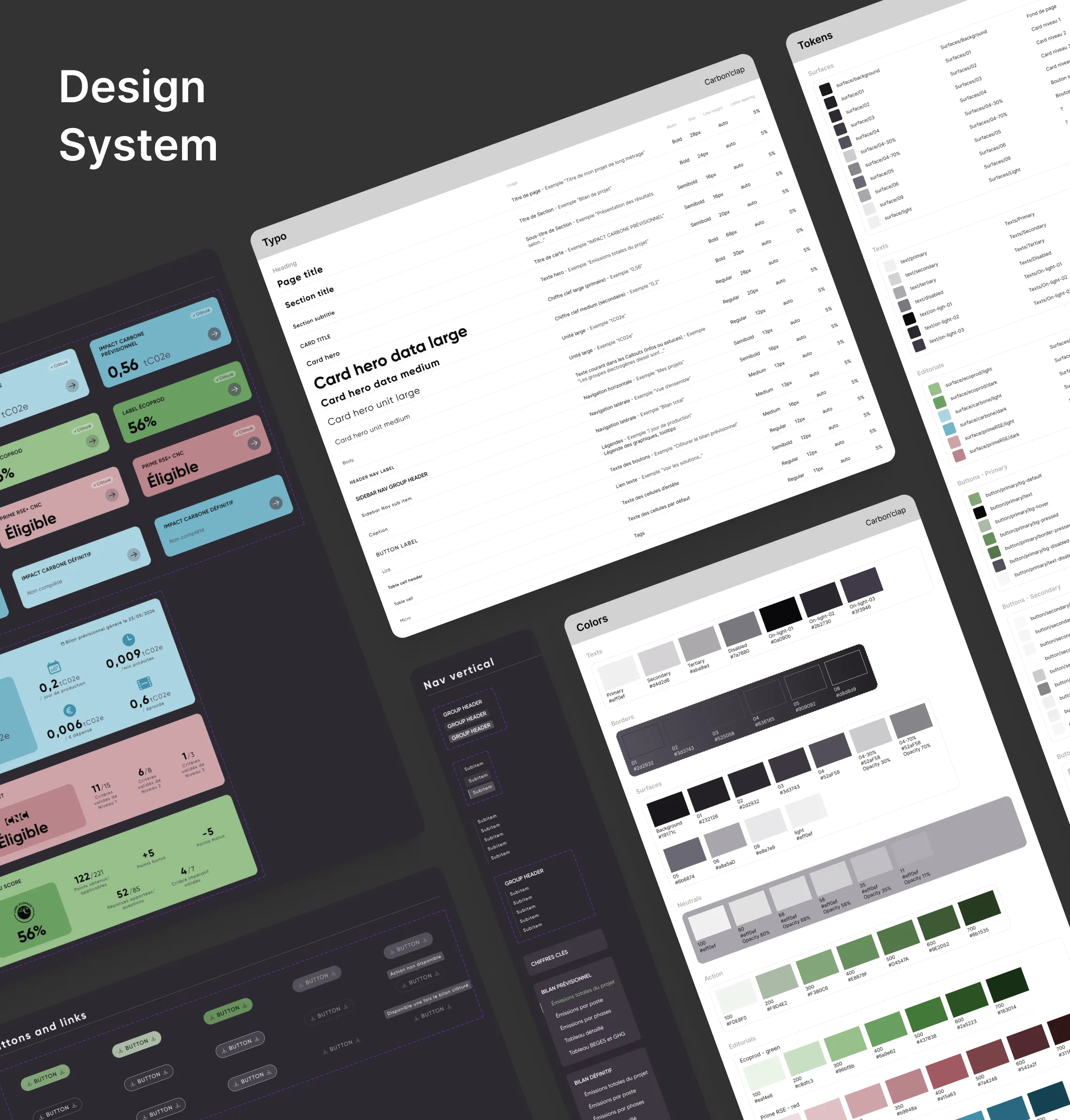 Design system de Carbon'Clap